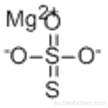 Hexahidrato de tiosulfato de magnesio CAS 10124-53-5